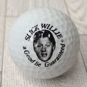 The Slick Willie Golf Balls Bill Clinton 3 Pack A Good Lie Guaranteed